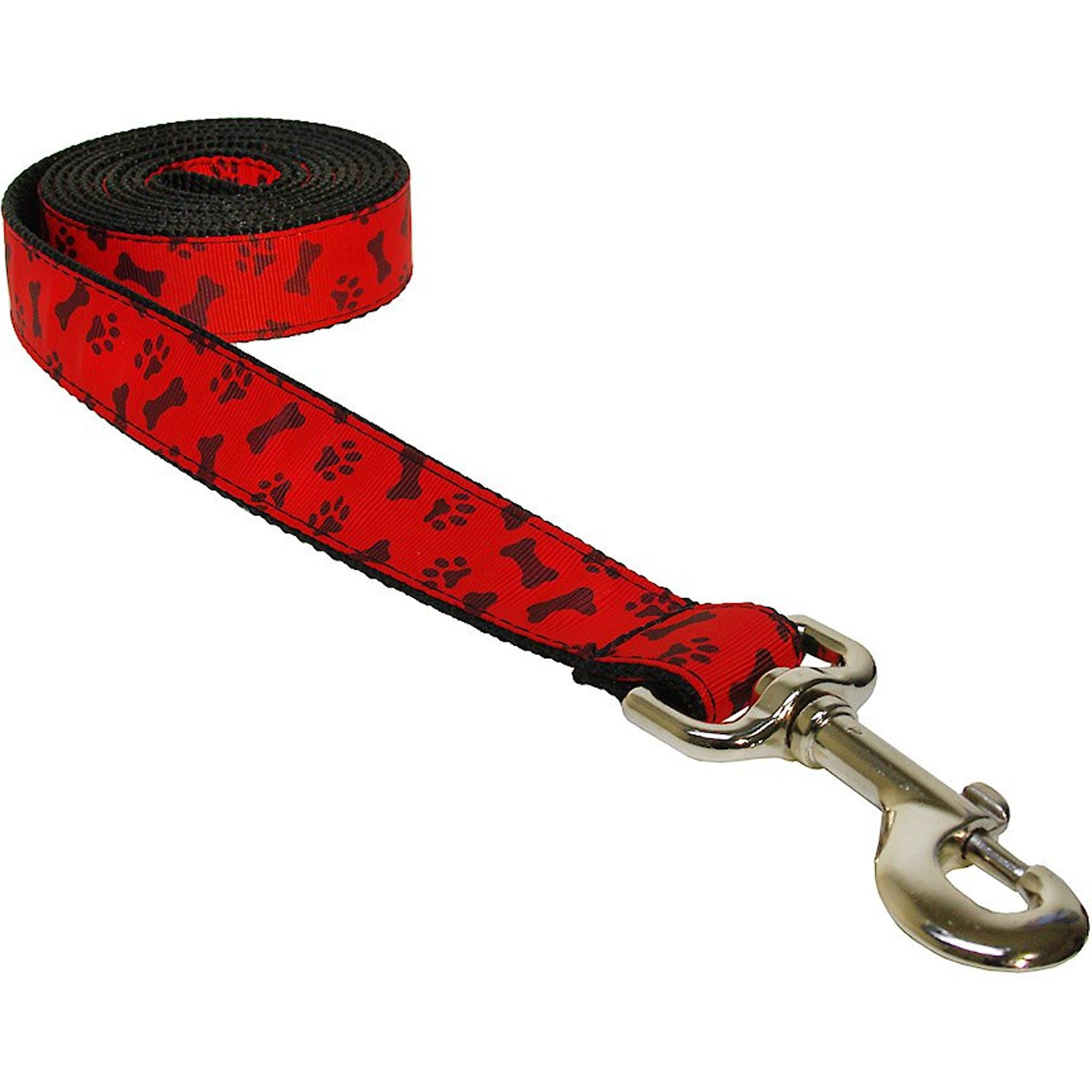 Sassy Dog Wear Paws & Bones Dog Leash, Small