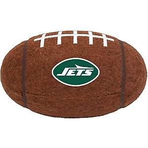 Littlearth Tough Chewer Dog Ball Toy, New York Jets