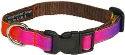 Sassy Dog Wear Rainbow Dog Collar, X-Small, Rainbow