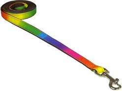 Sassy Dog Wear Rainbow Dog Leash, X-Small, Rainbow