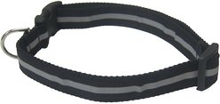 Sassy Dog Wear Reflective Dog Collar, Black, Medium slide 2 of 3