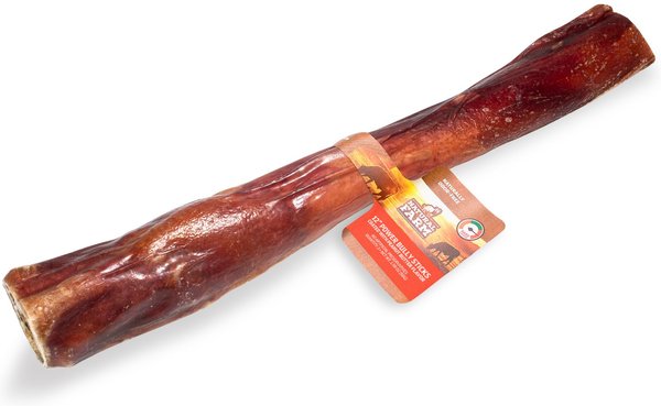 Natural Farm Power Peanut Butter Bully Sticks Dog Treats