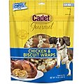 Cadet Gourmet Chicken Wrapped Biscuit Dog Treats, 14-oz bag