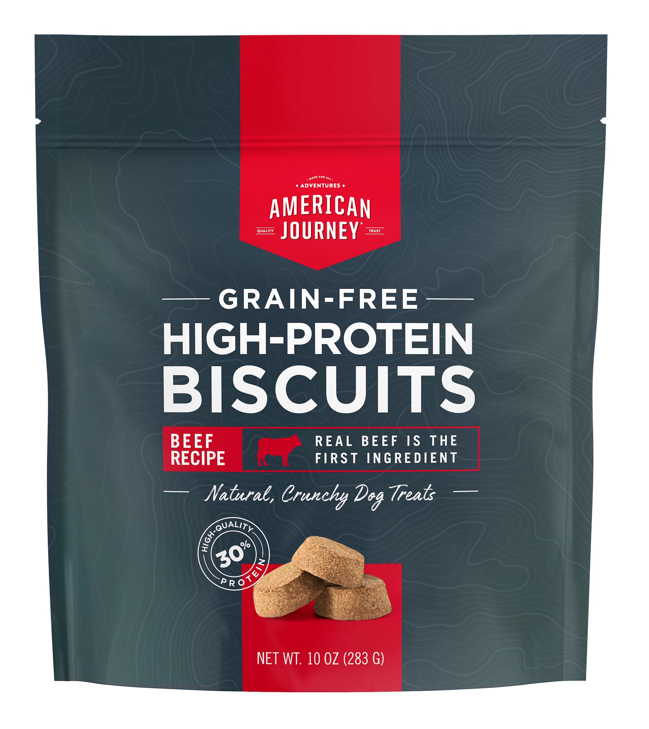 American Journey Beef Recipe Grain-Free Crunchy Biscuits