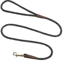 Mendota Products Small Snap Camouflage Rope Dog Leash, Camo, 6-ft long, 3/8-in wide
