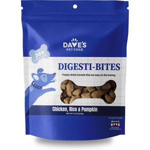 Dave's Pet Food Beef, Rice & Pumpkin High-Protein Freeze-Dried Dog Treats