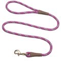 Mendota Products Large Snap Confetti Rope Dog Leash, Raspberry Confetti, 6-ft long, 1/2-in wide