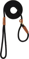 Mendota Products Small Slip Solid Rope Dog Leash, Black, 6-ft long, 3/8-in wide slide 2 of 4