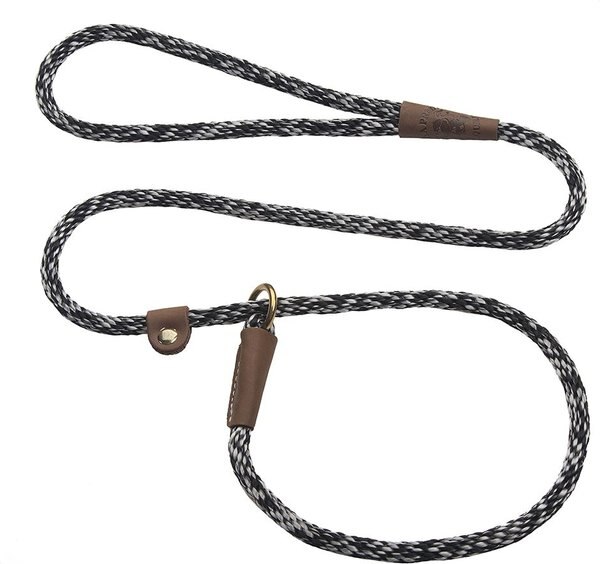 Mendota Products Small Slip Camouflage Rope Dog Leash, Salt & Pepper, 6-ft long, 3/8-in wide slide 1 of 4