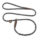 Mendota Products Small Slip Camouflage Rope Dog Leash, Salt & Pepper, 6-ft long, 3/8-in wide
