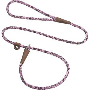 Mendota Products Small Slip Camouflage Rope Dog Leash, Pink Camo, 6-ft long, 3/8-in wide