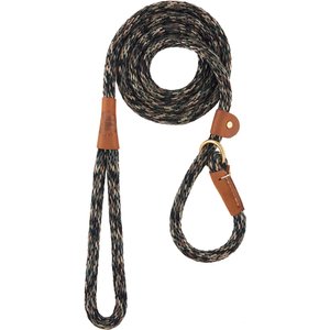 Mendota Products Large Slip Camouflage Rope Dog Leash, Camo, 6-ft long, 1/2-in wide