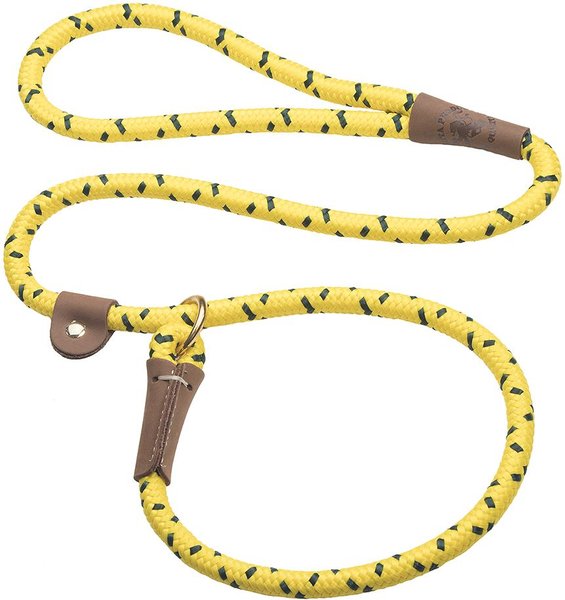 Mendota Products Large Slip Confetti Rope Dog Leash, Hi-Viz Yellow, 6-ft long, 1/2-in wide slide 1 of 3
