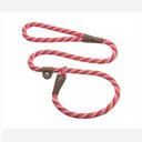 Mendota Products Large Slip Striped Rope Dog Leash, Taffy, 6-ft long, 1/2-in wide