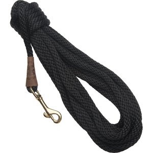 Mendota Products Obedience Check Cord Rope Dog Lead, 20-ft long, 3/8-in wide