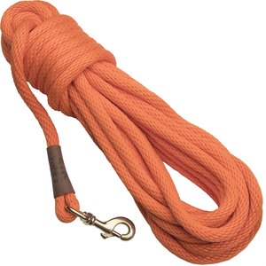 Mendota Products Pro-Trainer Check Cord Rope Dog Lead, 30-ft long, 1/2-in wide