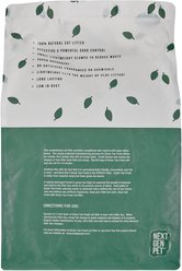 Next Gen Pet Products Pet Products Green Tea Fresh Unscented Clumping Wood Cat Litter, 5-lb bag slide 2 of 5