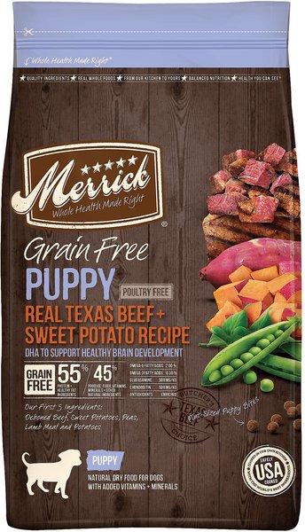 New Version Available - MERRICK Grain-Free Real Texas Beef + Sweet ...