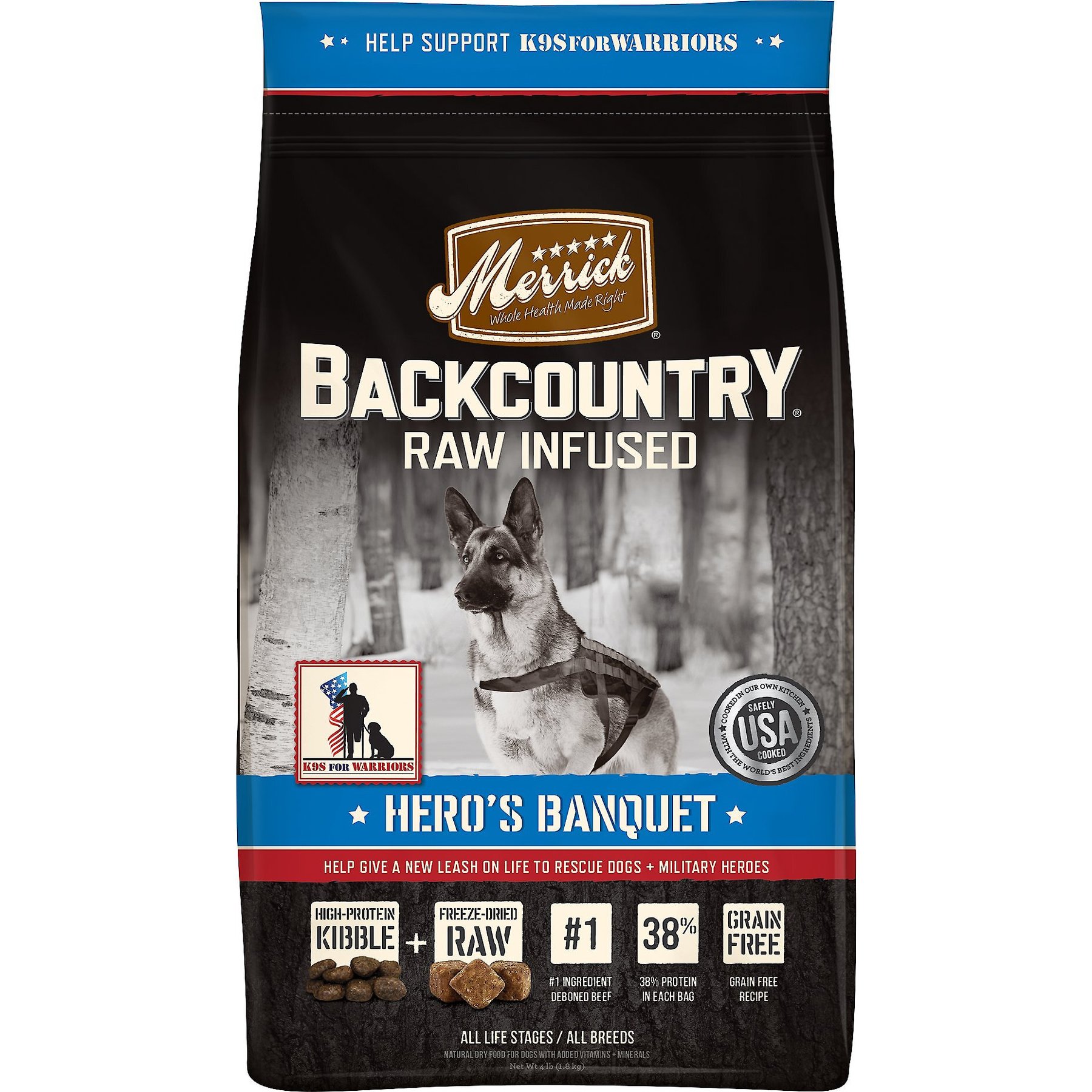 Merrick dog food for doberman best sale