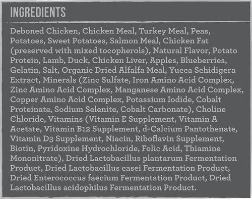 Show full view: Merrick Backcountry Freeze-Dried Raw Large Breed Recipe Dry Dog Food, 22-lb bag slide 5 of 11