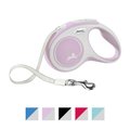Flexi Comfort Nylon Tape Retractable Dog Leash, Pink, Small: 16-ft long