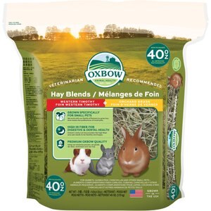 Oxbow Animal Health Oxbow Hay Blends Western Timothy & Orchard, 40-oz.