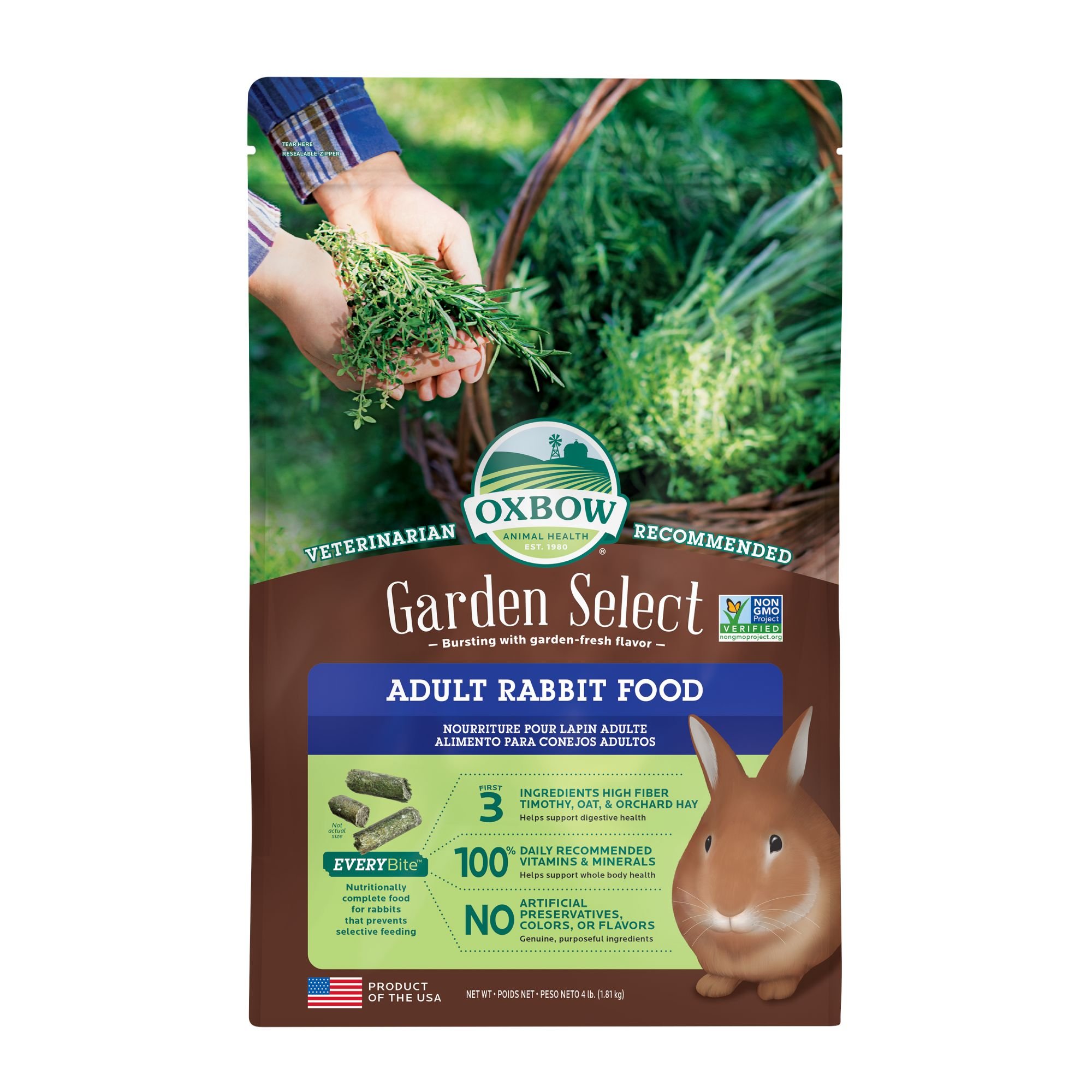 OXBOW Garden Select Adult Rabbit Food reviews - Chewy.com