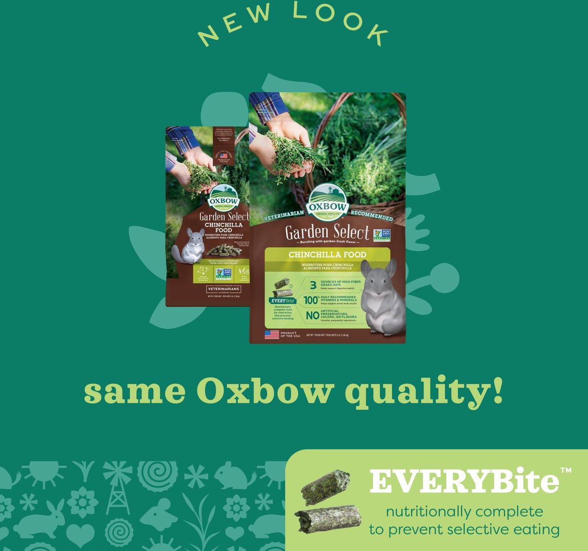 Oxbow garden select outlet chinchilla food