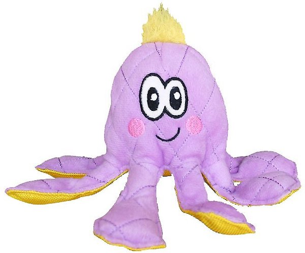 Fetch Pet Products Ocean Buddies Octopus Squeaky Plush Dog Toy slide 1 of 7