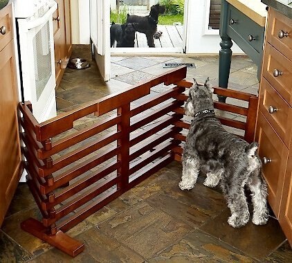 Merry Products Gate-n-Crate Folding Convertible Dog & Cat Gate, 29-in