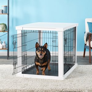 FRISCO Venice Dog Crate Credenza & Mat Kit, 53 x 24.3 x 27.2 inches 