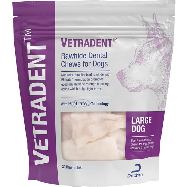 Vetoquinol Dentahex Oral Care Dental Chews for X-Large Dogs, over 50 lbs