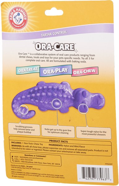Arm & Hammer Dental Ora Play Tough Dog Chew Toy