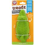 Arm & Hammer Super Treadz Gator Chew Toy - Chaar