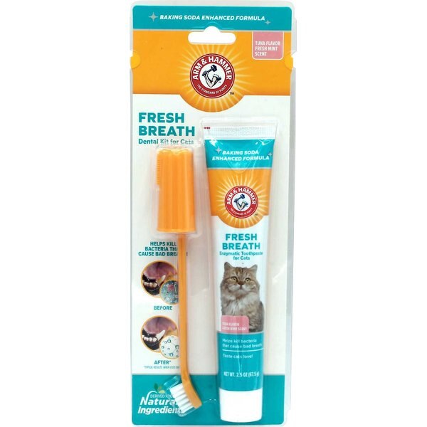 Petrodex Dental Kit For Cats Malt Flavor Toothpaste 2.5 Oz 2