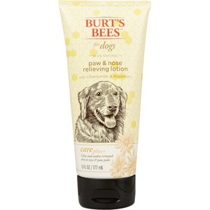 Burt's Bees Care Plus+ Paw & Nose Relieving Dog Lotion, 6-oz bottle