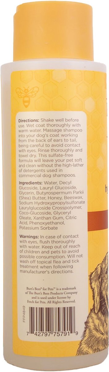 Burt's bees shop hypoallergenic shampoo