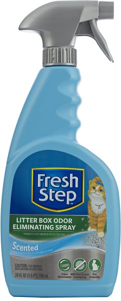 Fresh Step Products Litter Box Odor Eliminating Spray, 24-oz bottle slide 1 of 4