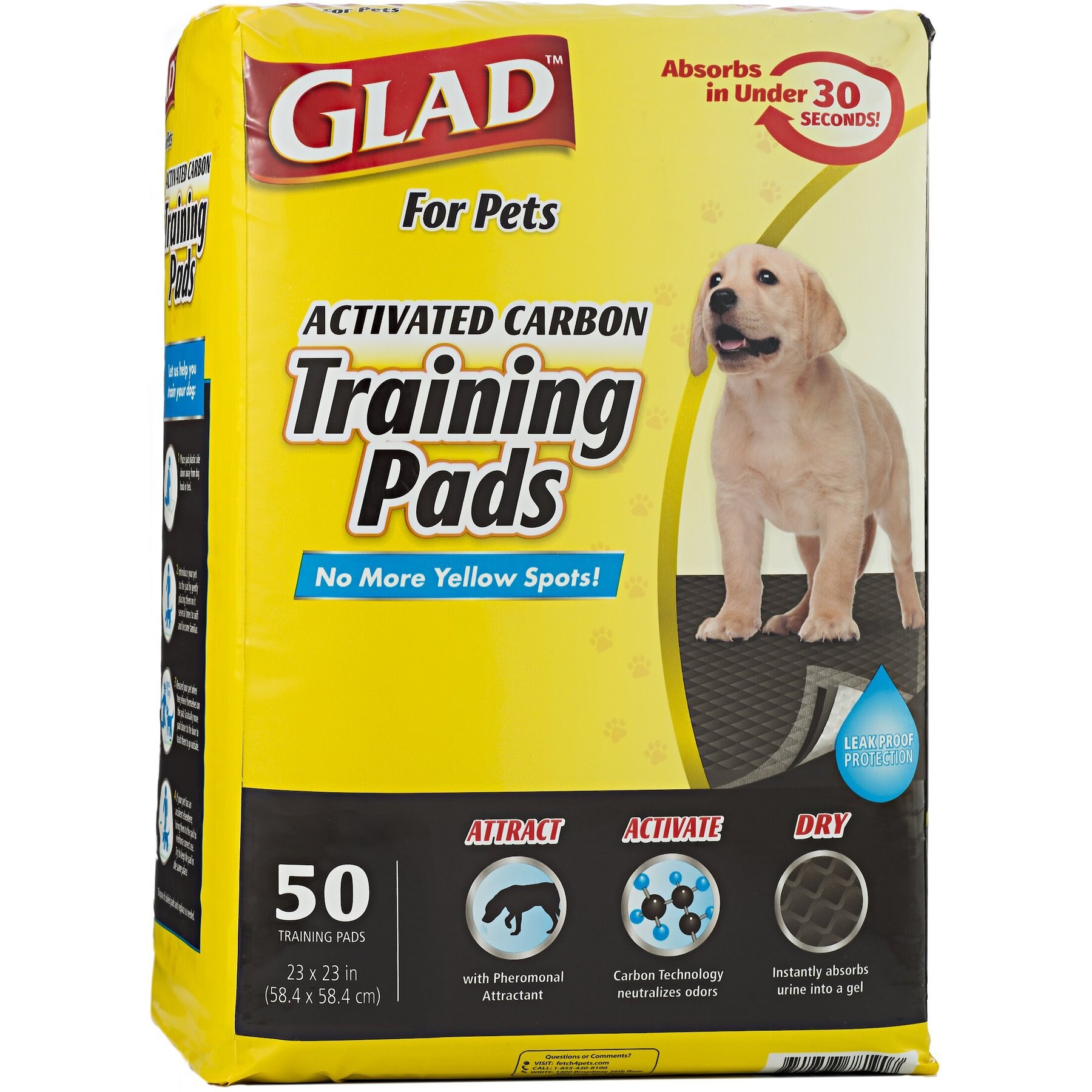 Top Dog Deluxe Activated Black Carbon Dog Relief Pads