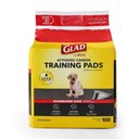Glad For Pets Activated Carbon Dog Training Pads, 23" x 23", 100 count