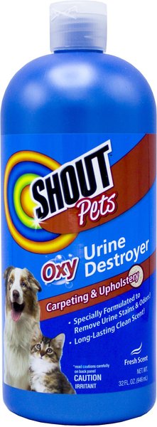 SHOUT Pets Enzymatic Stain & Odor Remover for Carpeting