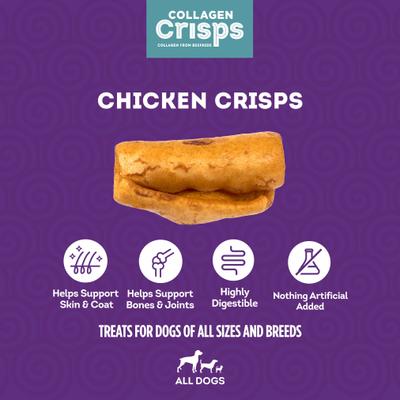 Show full view: Treatly Chicken Flavor Assorted Collagen Crisps, 10-oz bag slide 5 of 10