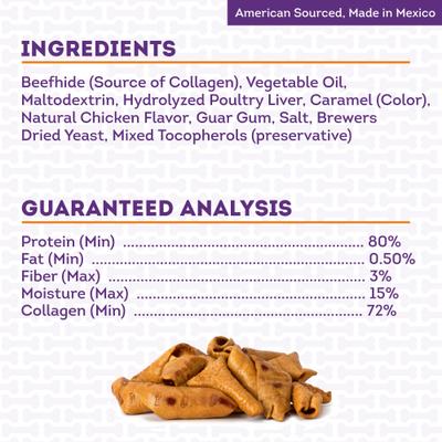 Show full view: Treatly Chicken Flavor Assorted Collagen Crisps, 10-oz bag slide 6 of 10