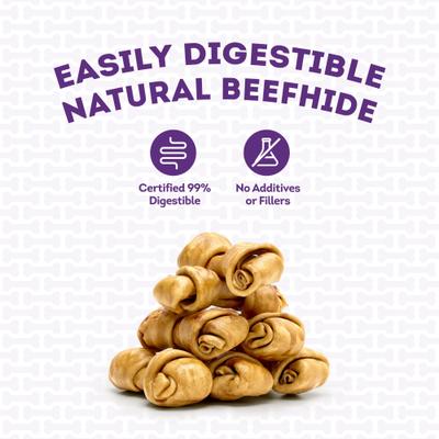 Show full view: Treatly USA Beefhide Bones 5 to 6-in Chicken Flavor Dog Chews, 7 count slide 8 of 10