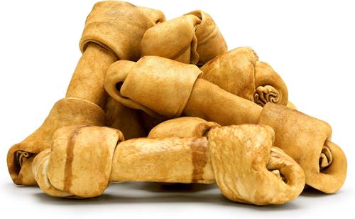 Show full view: Treatly USA Beefhide Bones 7 to 8-in Chicken Flavor Dog Chews, 7 count slide 9 of 10