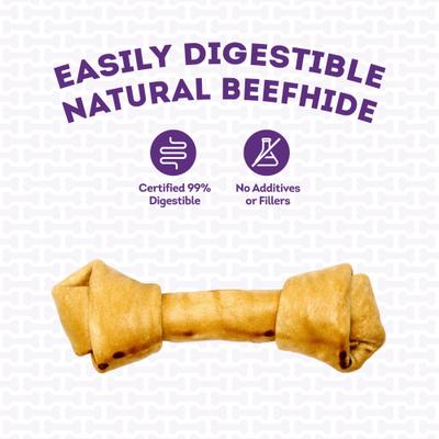 Show full view: Treatly USA Beefhide Bones 9 to 10-in Chicken Flavor Dog Chews slide 8 of 10