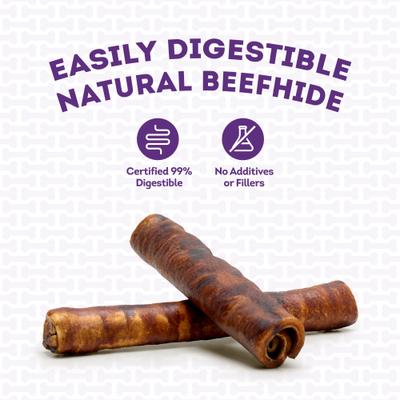Show full view: Treatly USA Beefhide Rolls 8 to 9-in Beef Flavor Dog Chews, 2 count slide 8 of 10