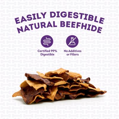 Show full view: Treatly USA Beefhide Chips Chicken & Beef Flavor Dog Chews, 12-oz bag slide 8 of 10