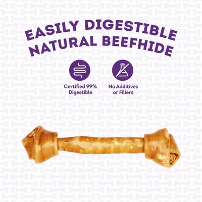 Show full view: Treatly American Beefhide Bones 12 to 13-in Chicken Flavor Dog Chews slide 7 of 10