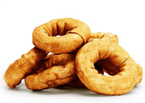 Show full view: Treatly American Sourced Beefhide Donut 3 to 4-in Chicken Flavor Dog Chews, 8 count slide 9 of 10